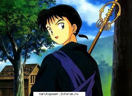 Inuyasha - a 15-a(alt personaj,Miroku,un calugar afemeiat) - Anime