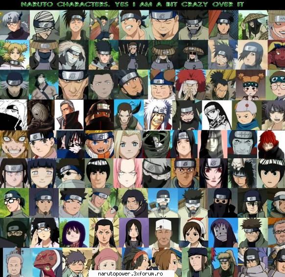 toate tarile si toate personajele - Zizi` - *Naruto*